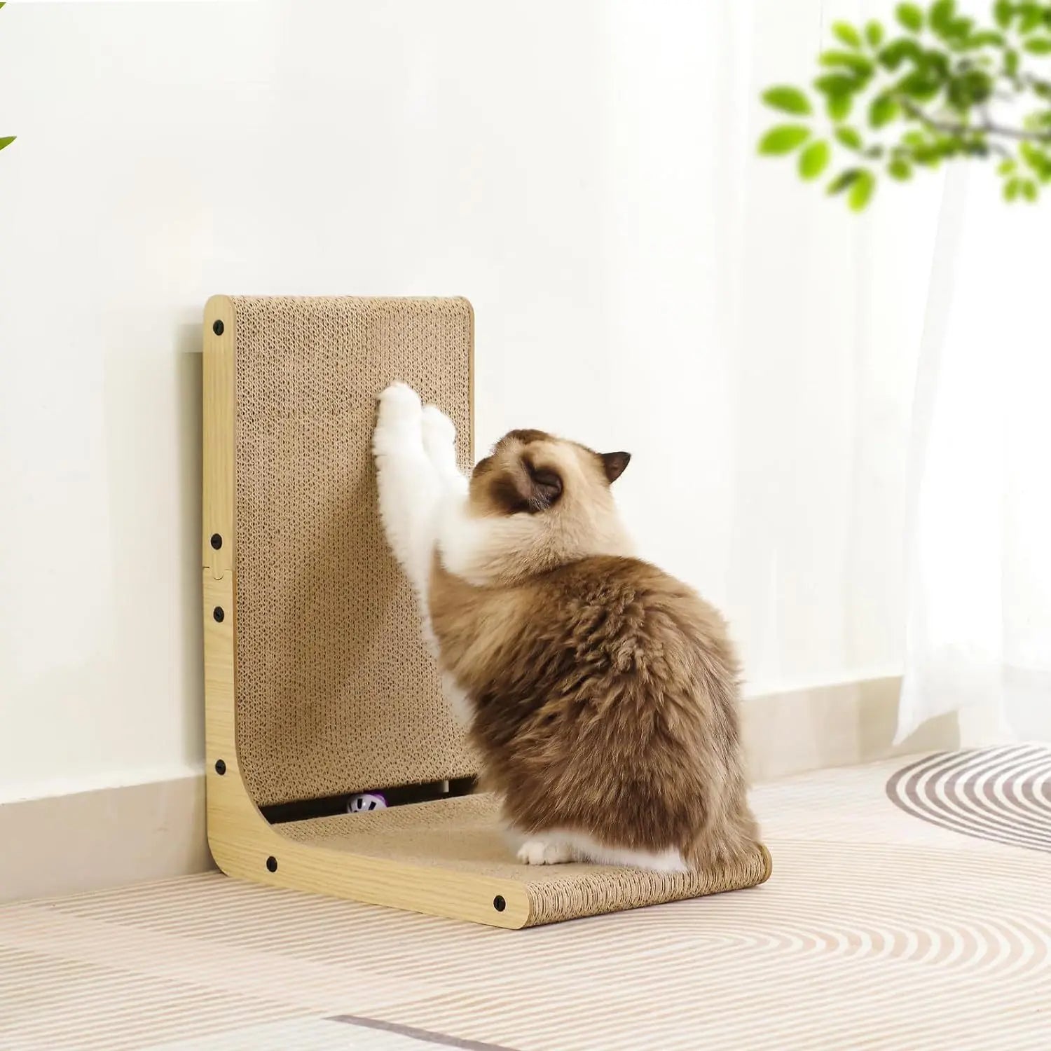 Corner Cat Scratching Post - Hehif