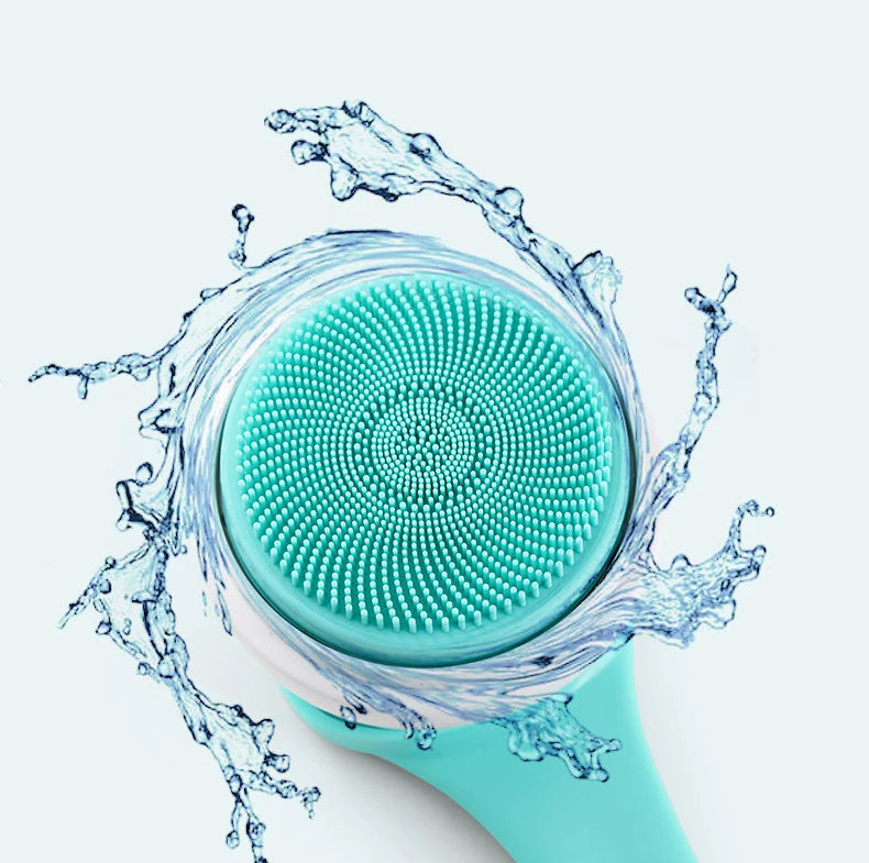 Exfoliating Shower Scrubber with Extendable Handle