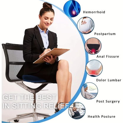 Comfortable Foam Ring Cushion for Back Pain Relief