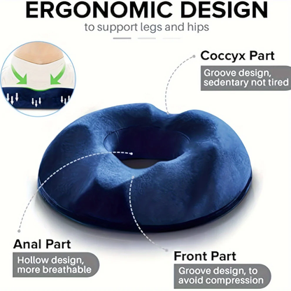 Comfortable Foam Ring Cushion for Back Pain Relief