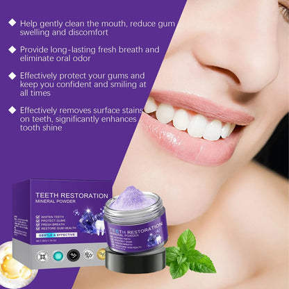 Professional Smile Whitening Toothpaste Powder Kit