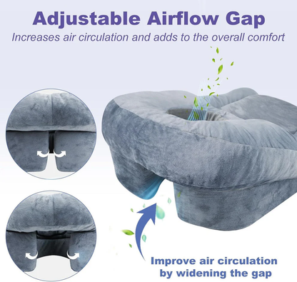 Contour Pillow for Post Surgery Stomach Sleep Support