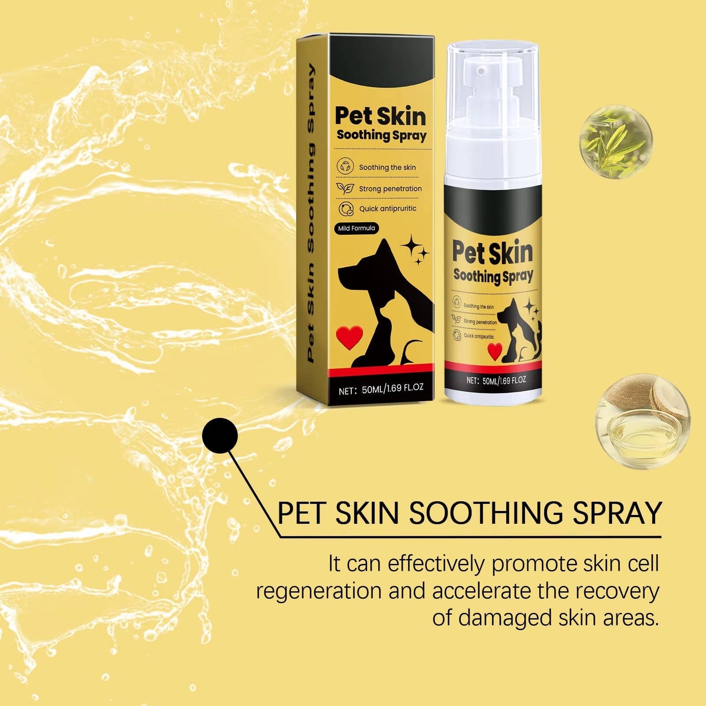 Soothing Dog Skin Relief Spray