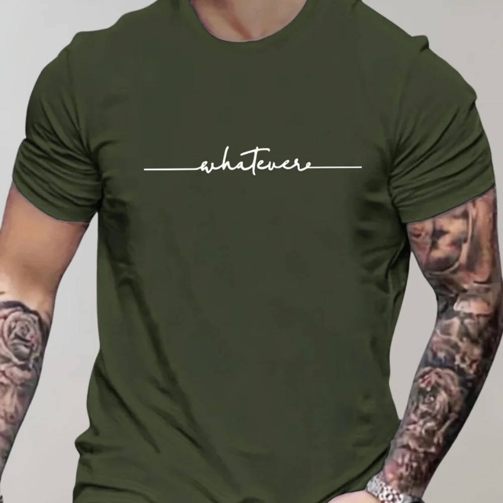 Relaxed Fit Mens Plain T Shirt