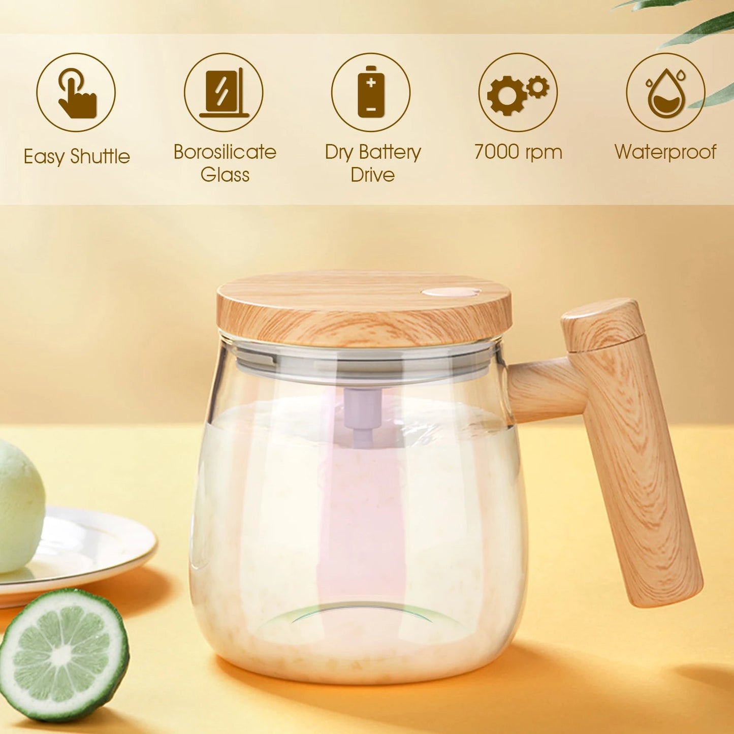Automatic Mixing Travel Mug