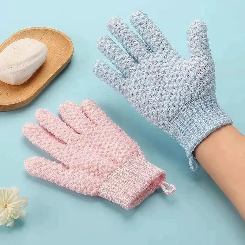 Soft Spa Exfoliating Hand Gloves - Hehif