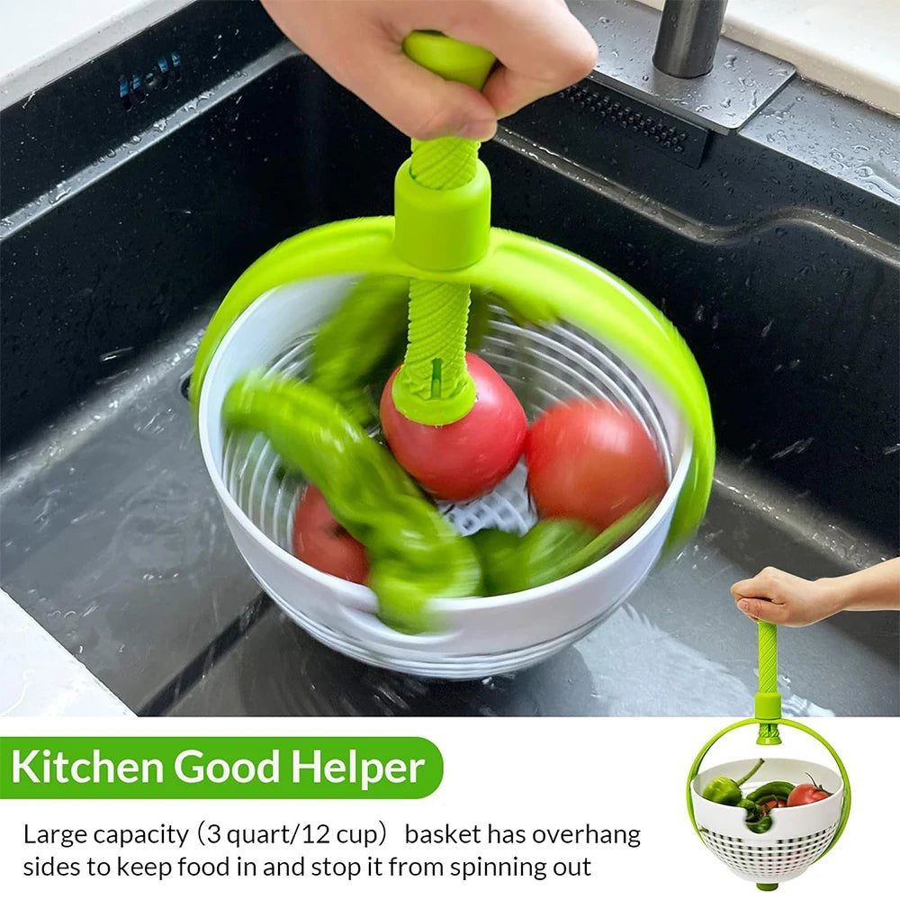 Easy Clean Salad Spinner Strainer