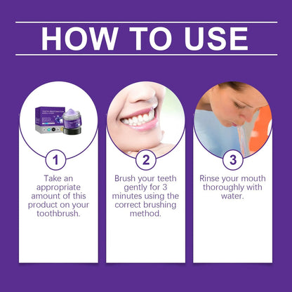 Professional Smile Whitening Toothpaste Powder Kit