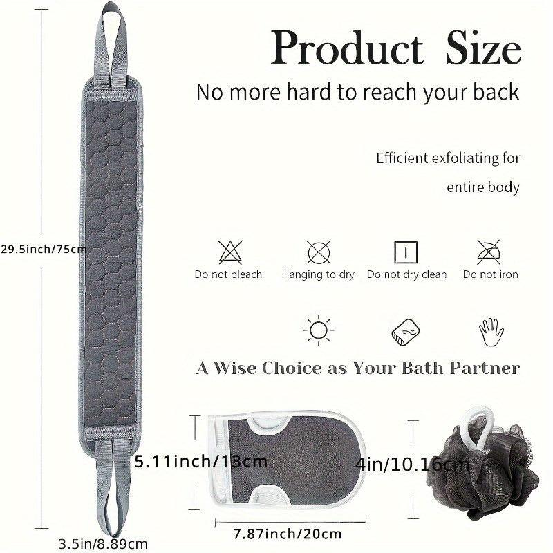 Gentle Skin Exfoliating Brush Set