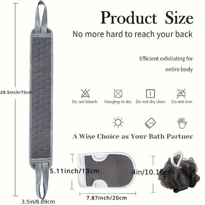 Gentle Skin Exfoliating Brush Set
