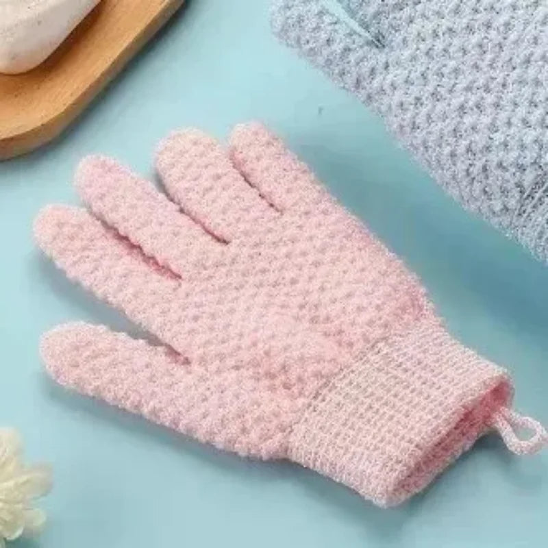 Soft Spa Exfoliating Hand Gloves