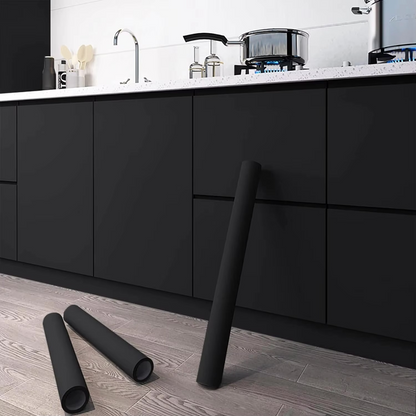 Dark Grey Non-Woven Peel and Stick Wall Paper
