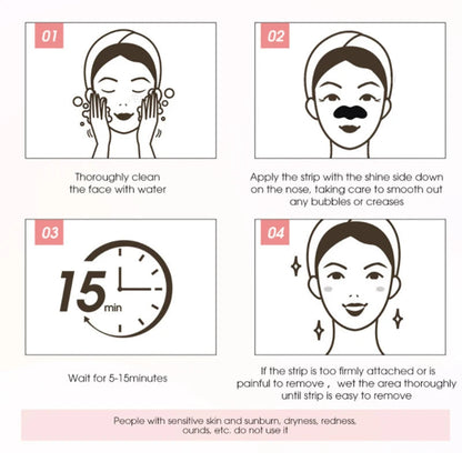 Effective Blackhead Removal Nose Strips