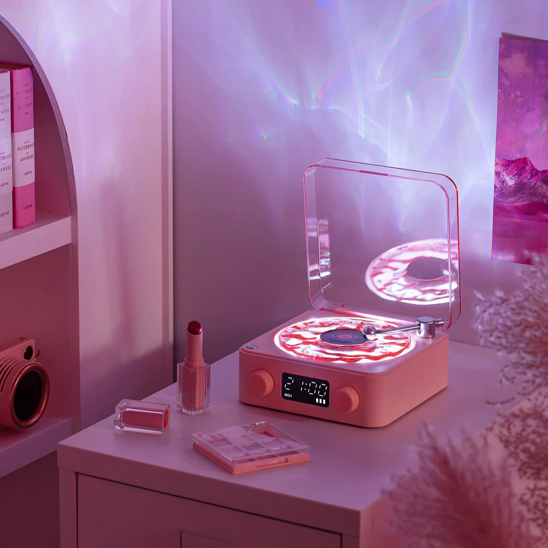 Retro Style Bluetooth LED Table Lamp with Sound