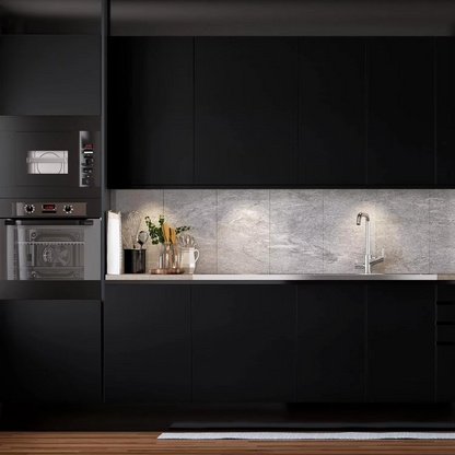 Dark Grey Non-Woven Peel and Stick Wall Paper