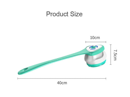 Exfoliating Shower Scrubber with Extendable Handle