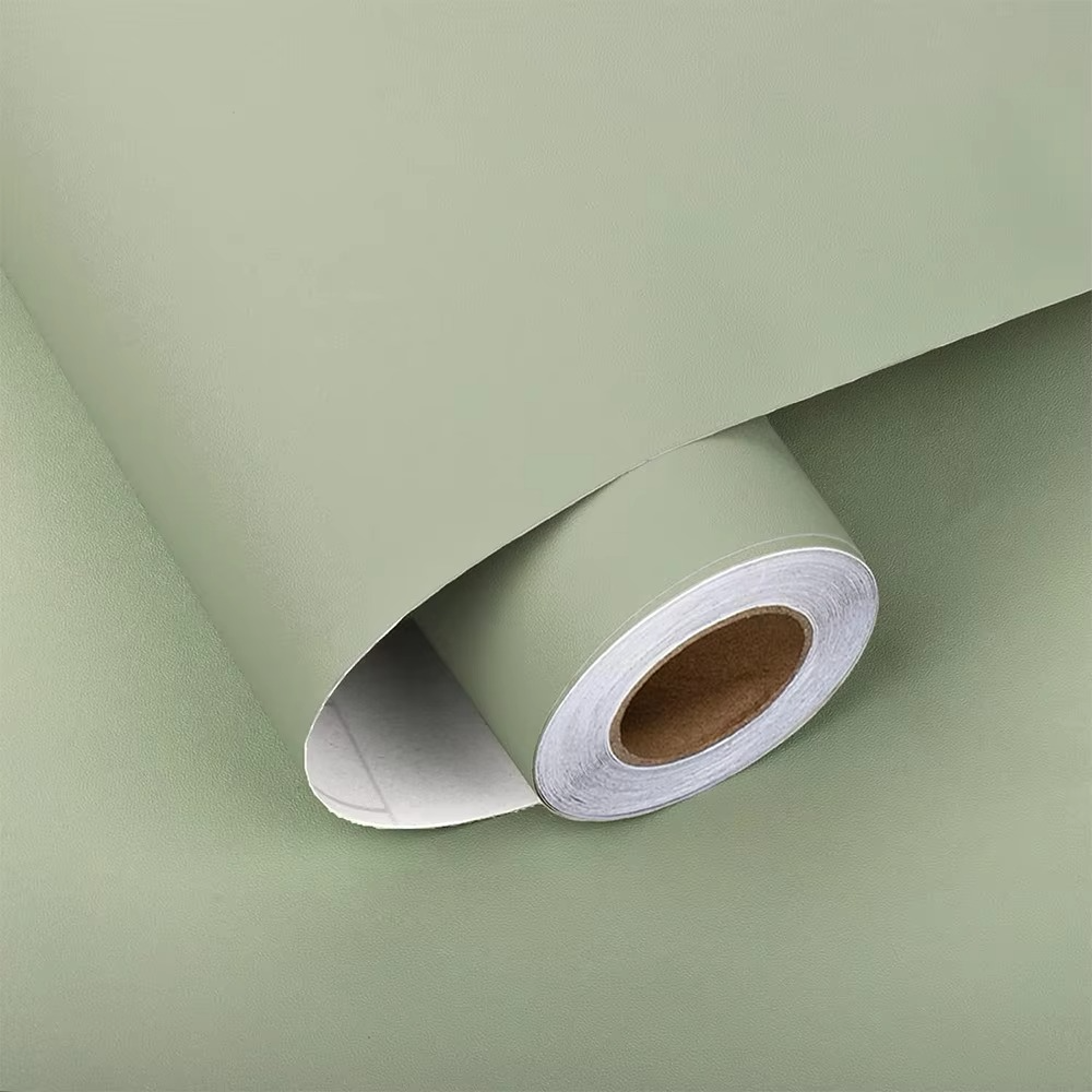 Dark Grey Non-Woven Peel and Stick Wall Paper - Hehif