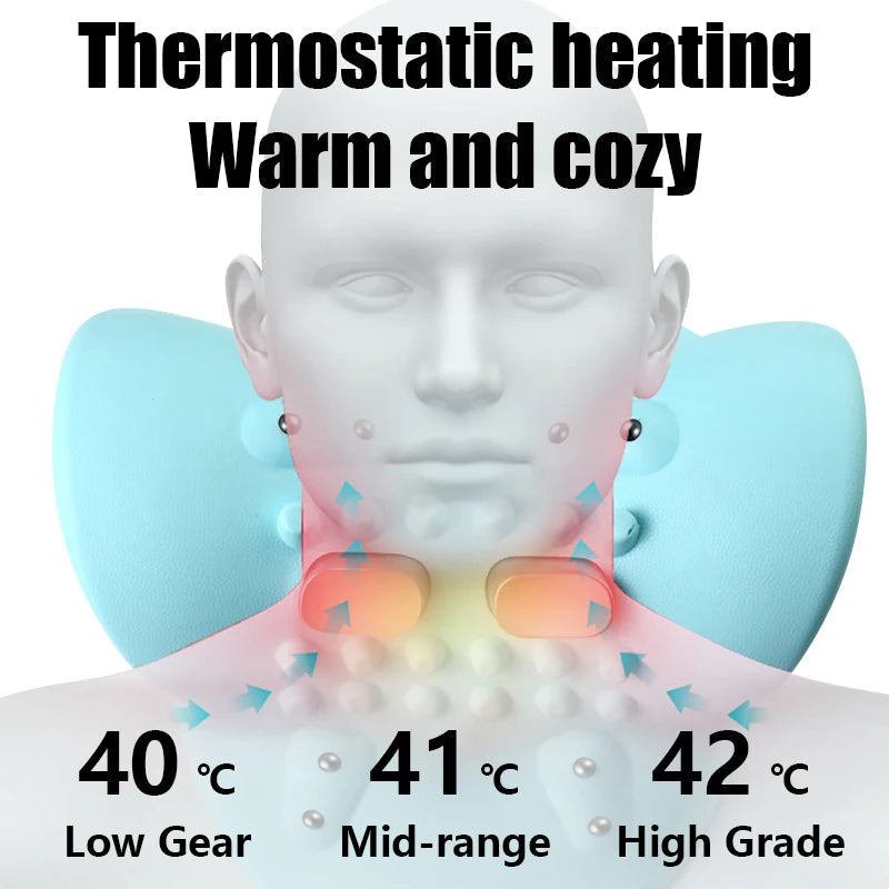 Relaxing Neck Massager Pillow for Pain Relief