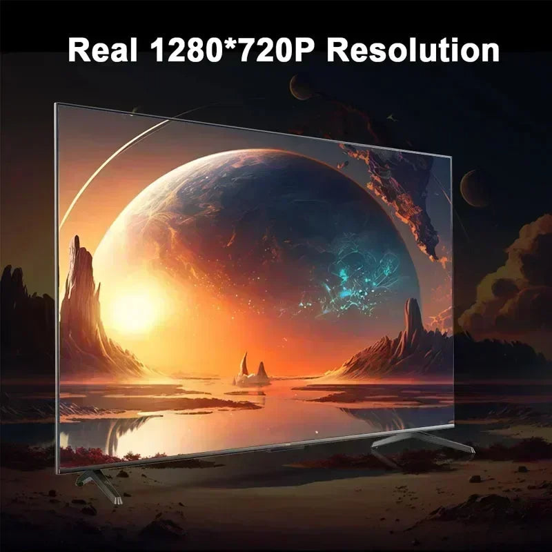 Ultra HD 4K Home Cinema Projector for Games and Movies