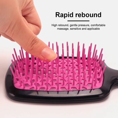Easy Detangle Wide Tooth Hair Comb Brush