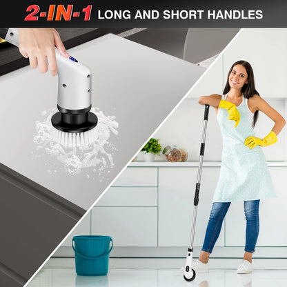 Powerful Rotating Cleaning Brush