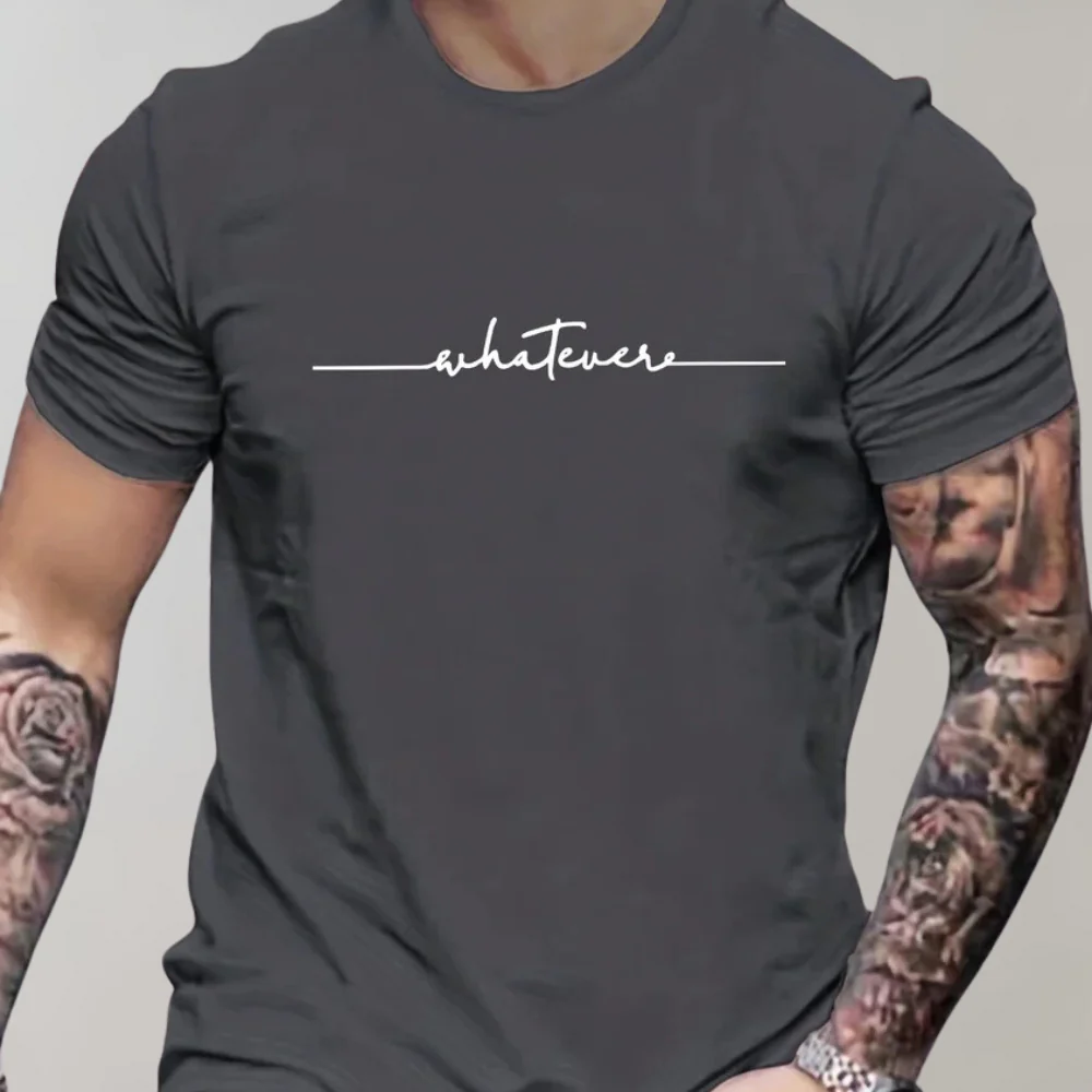 Relaxed Fit Mens Plain T Shirt