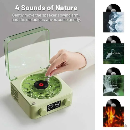 Retro Style Bluetooth LED Table Lamp with Sound - Hehif