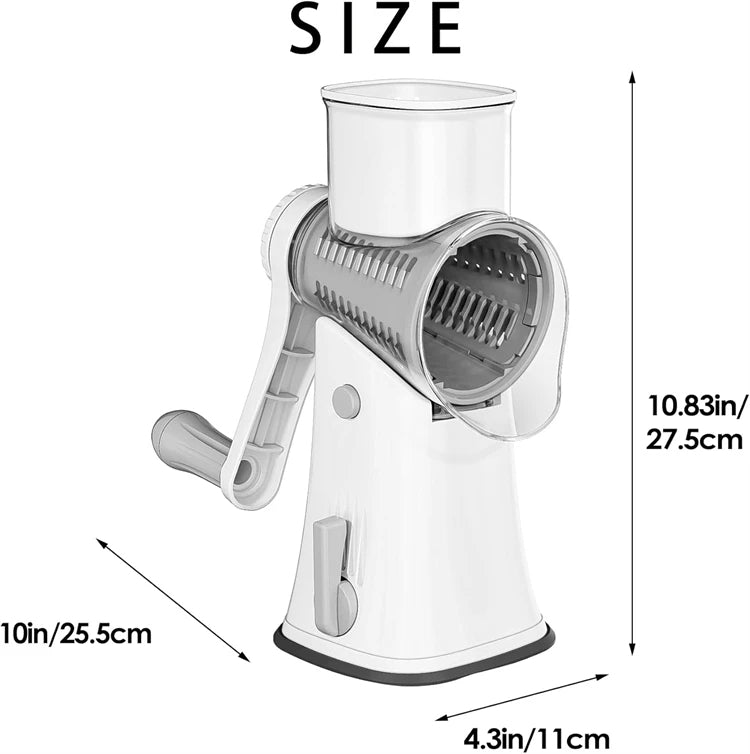 Multi Functional Cheese Shredder & Vegetable Slicer
