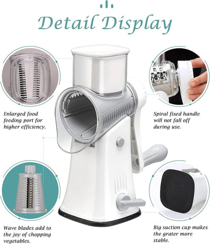 Multi Functional Cheese Shredder & Vegetable Slicer