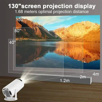 Ultra HD 4K Home Cinema Projector for Games and Movies