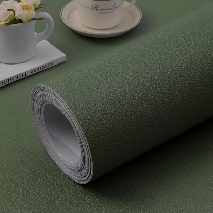 Dark Grey Non-Woven Peel and Stick Wall Paper
