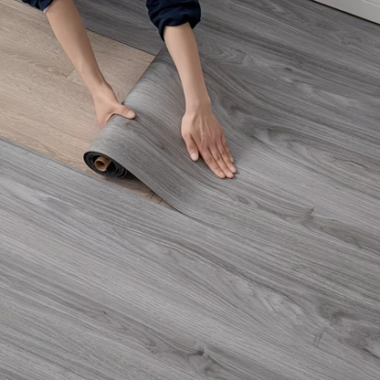 Easy Install Wood Pattern Waterproof Wall Paper