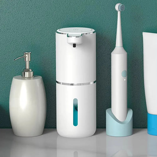 Hands Free Foam Soap Dispenser - Rechargeable USB Charger - Hehif