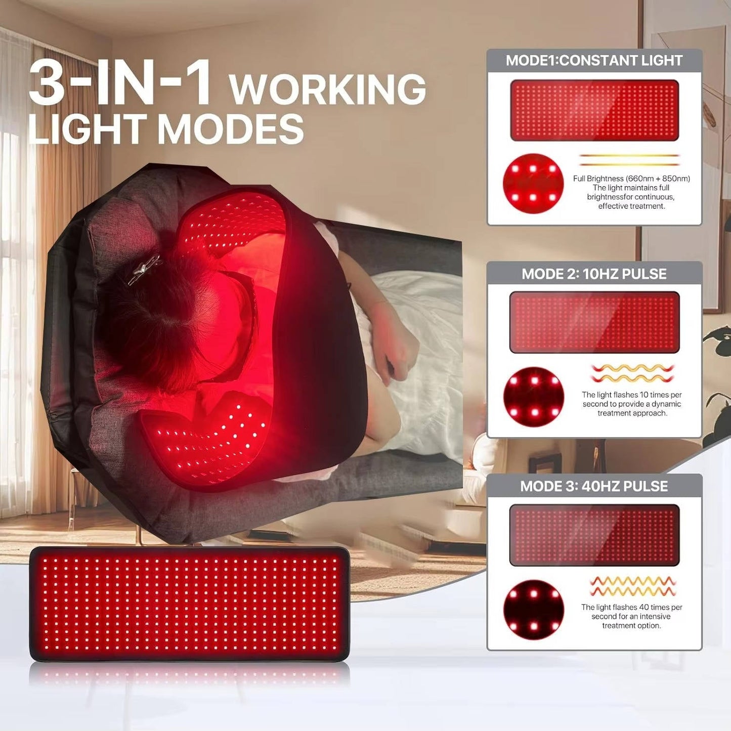 Portable Infrared Heat Therapy Mat