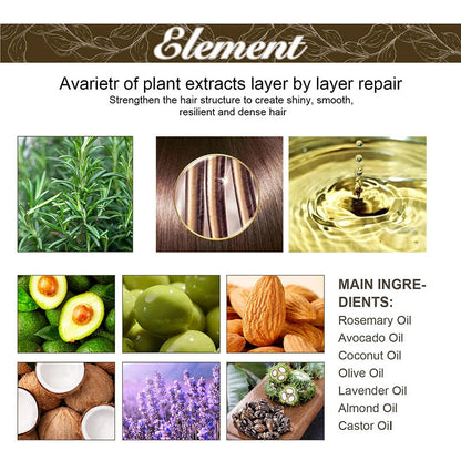 Natural Hair Regrowth Rosemary Oil 60ml