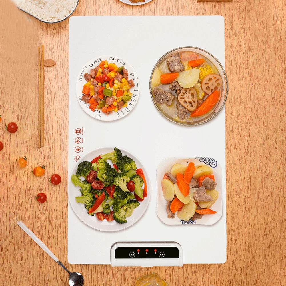 Heated Serving Tray - Variable Temperature Server - Hehif
