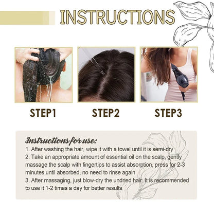 Natural Hair Regrowth Rosemary Oil 60ml