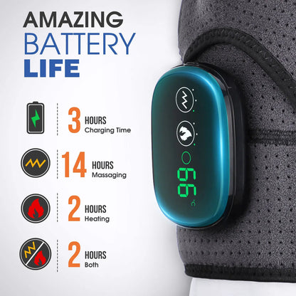 Relaxing Heat and Vibration Shoulder Massager