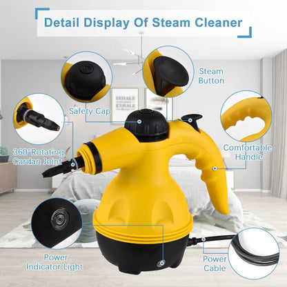 Portable Steam Cleaner for Carpets and Cars