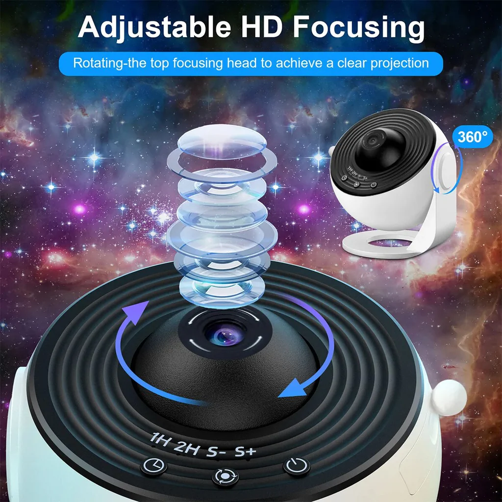 Galaxy Night Sky Projector Lamp