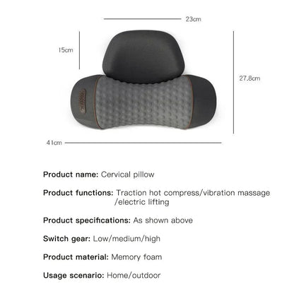 Heated Massage Neck and Shoulder Pillow