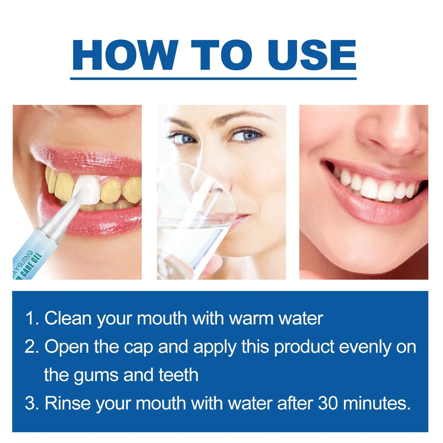 Effective At Home Smile Whitener Pen
