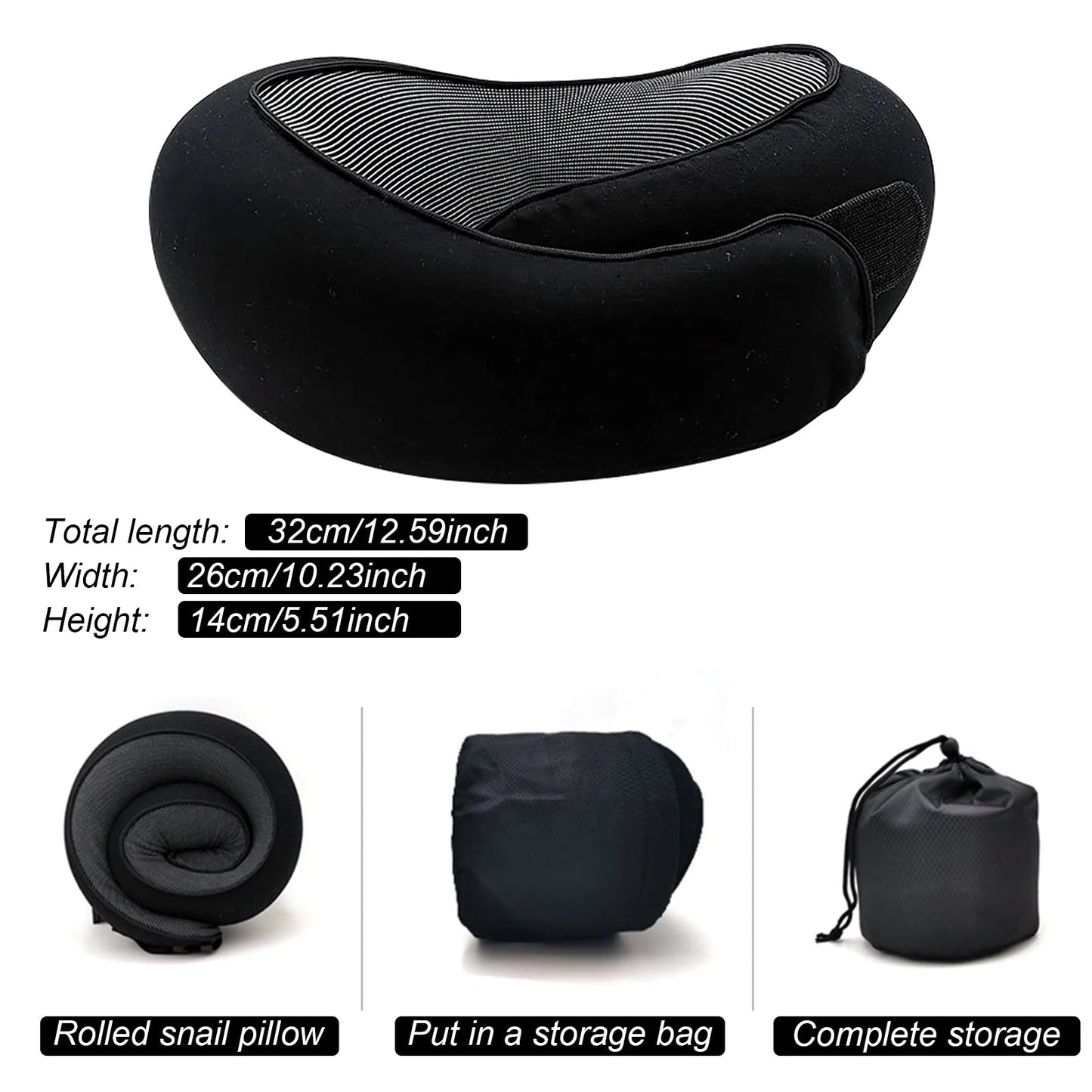 Comfortable Soft Support Travel Pillow