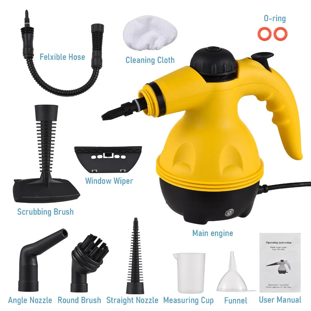 Portable Steam Cleaner for Carpets and Cars