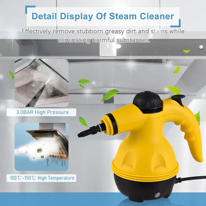 Portable Steam Cleaner for Carpets and Cars