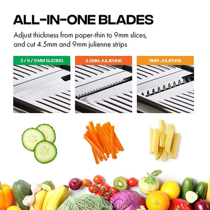 Easy Grip Stainless Steel Slicer - Essential Kitchen Tool