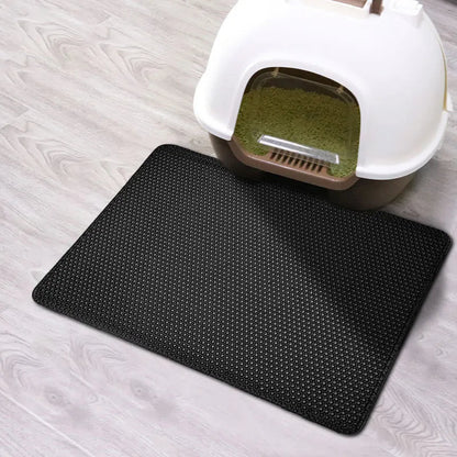 Durable Two Layer Pet Litter Tray Mat
