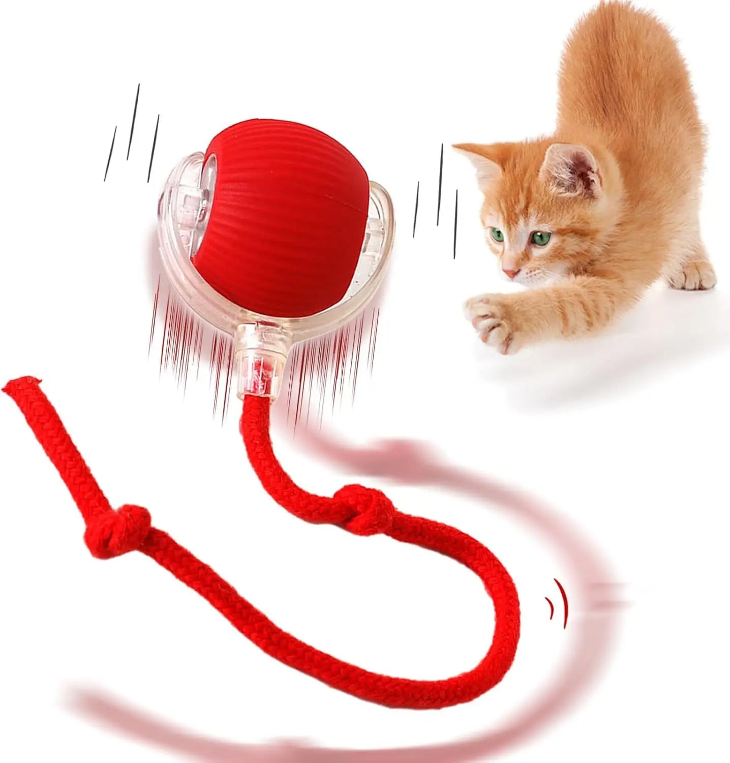 Fun Rechargeable Pet Ball Toy for Dogs and Cats