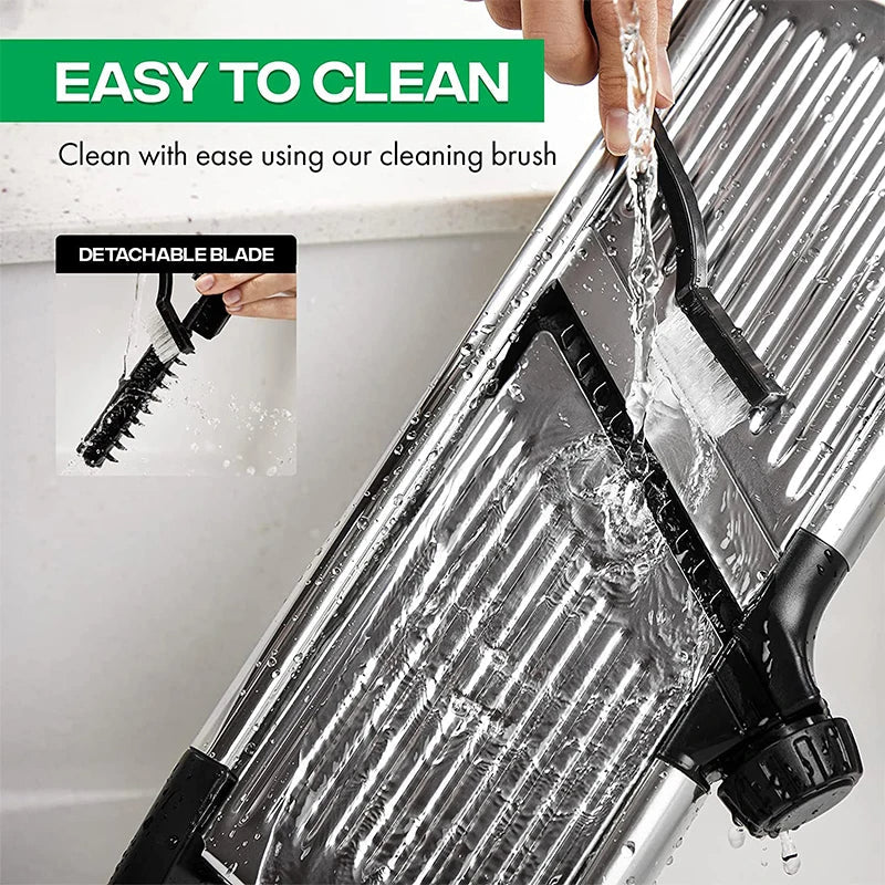 Easy Grip Stainless Steel Slicer - Essential Kitchen Tool
