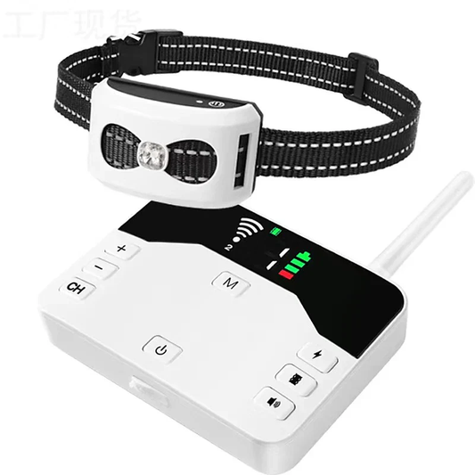 Rechargeable Wireless Pet Fence & Remote Trainer Collar - Hehif